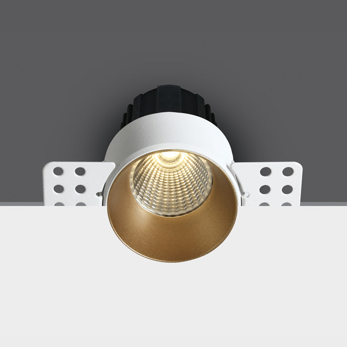 One Light 10112BTR/BS/W BRASS COB LED 12W WW 40deg 700mA 2-STEP TRIMLESS DARK LIGHT