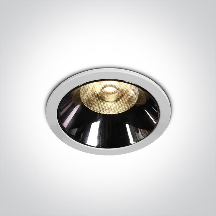 One Light 10112DC/W/W WHITE LED 12W WW IP20 36deg 700mA DARK LIGHT
