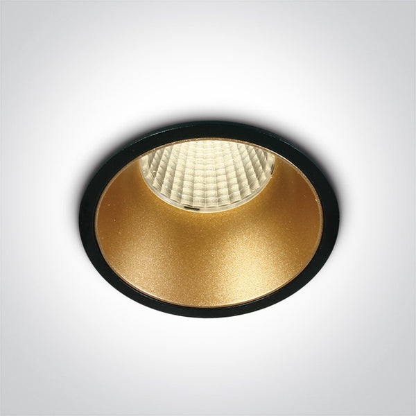 One Light 10112K/B/W BLACK LED 12W WW 700mA  DARK LIGHT