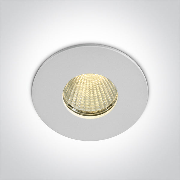 One Light 10112P/W/W WHITE COB LED 12w WW 700mA 40 deg IP64