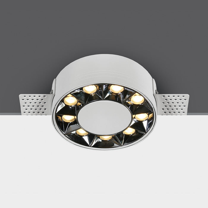 One Light 10112XTR/W/W WHITE TRIMLESS 12W WW IP20 38deg 230V DARK LIGHT