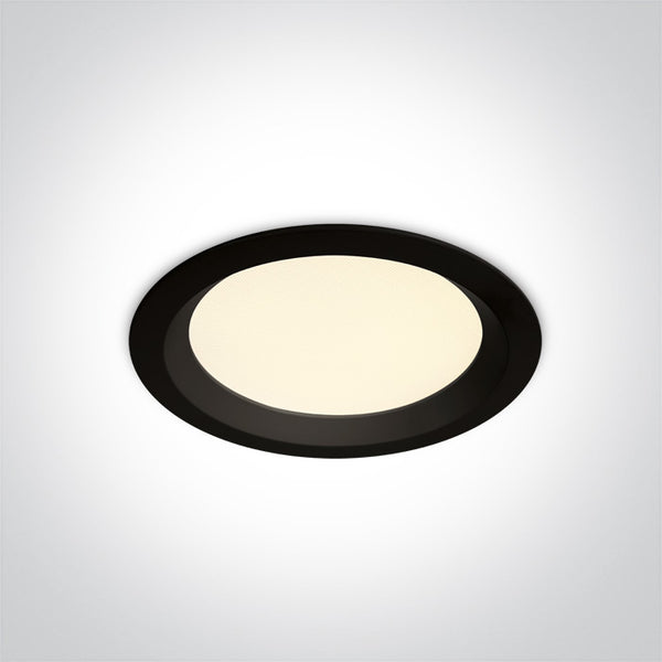 One Light 10113UV/B/V BLACK SMD LED UGR19 13W CCTV IP44 230V