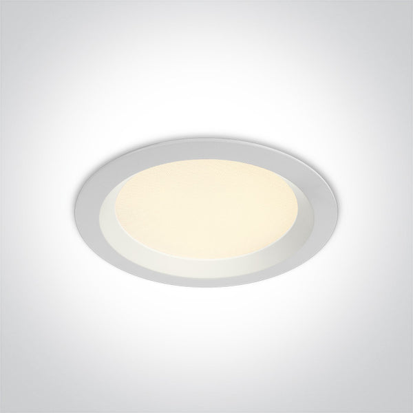 One Light 10113UV/W/V WHITE SMD LED UGR19 13W CCTV IP44 230V