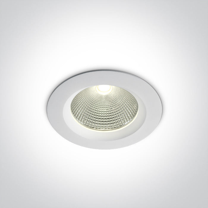 One Light 10115CA/W/C WHITE LED 15W CW IP20 60deg 230V