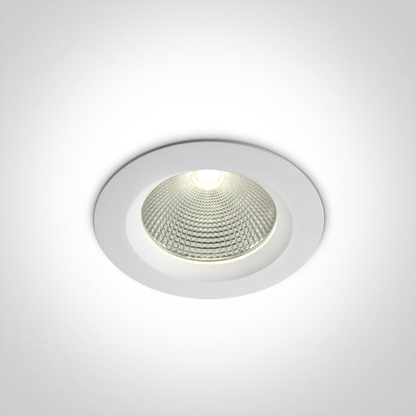 One Light 10115CA/W/C WHITE LED 15W CW IP20 60deg 230V