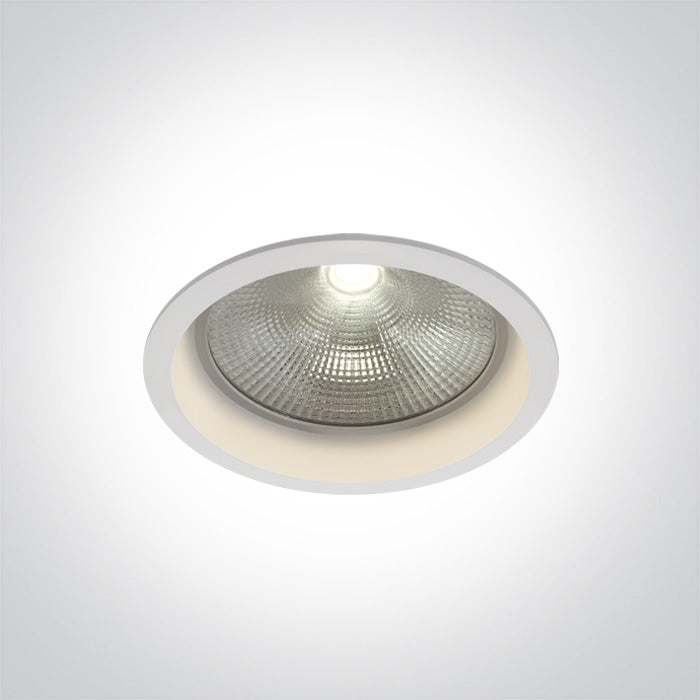 One Light 10115CD/W/W WHITE COB LED 15W WW + DRIVER 230V
