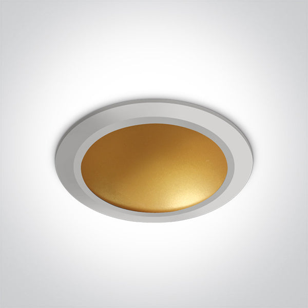 One Light 10116FD/W/BS WHITE DARK LIGHT LED 16W WW IP20 230V