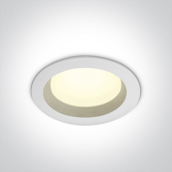 One Light 10118B/W/C WHITE LED 18W IP54 CW 100-240V