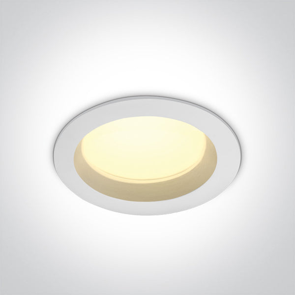 One Light 10118B/W/W WHITE LED 18W IP54 WW 100-240V
