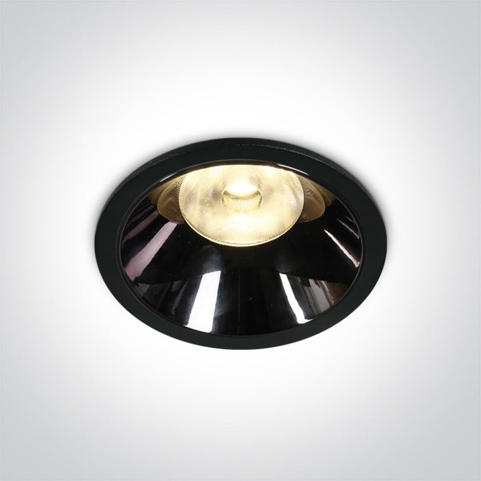 One Light 10118DC/B/W BLACK LED 18W WW IP20 36deg 500mA DARK LIGHT