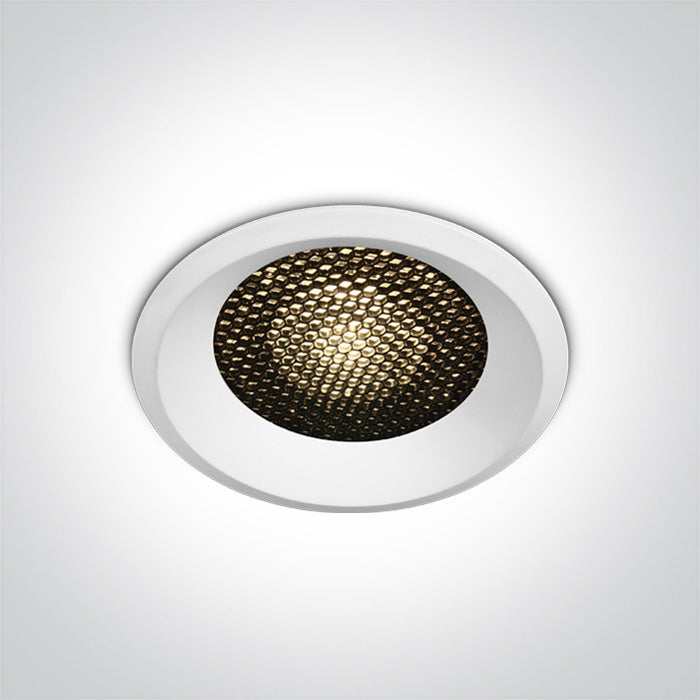 One Light 10118DH/W/W WHITE LED 18W WW IP20 36deg 500mA DARK LIGHT HONEYCOMB