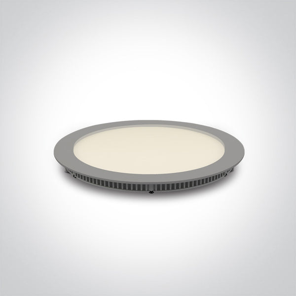 One Light 10118FA/G/W GREY LED 18W WW IP40 230V