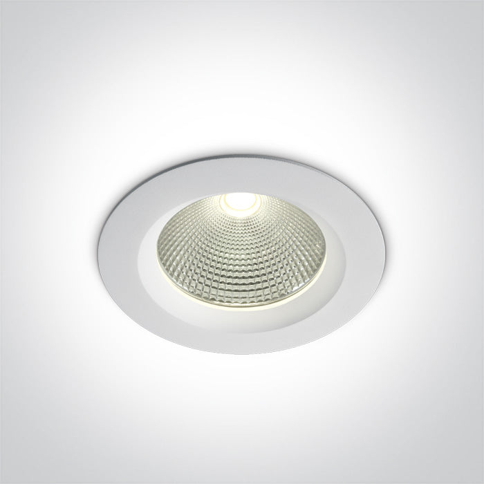 One Light 10120CA/W/C WHITE LED 20W CW IP20 60deg 230V