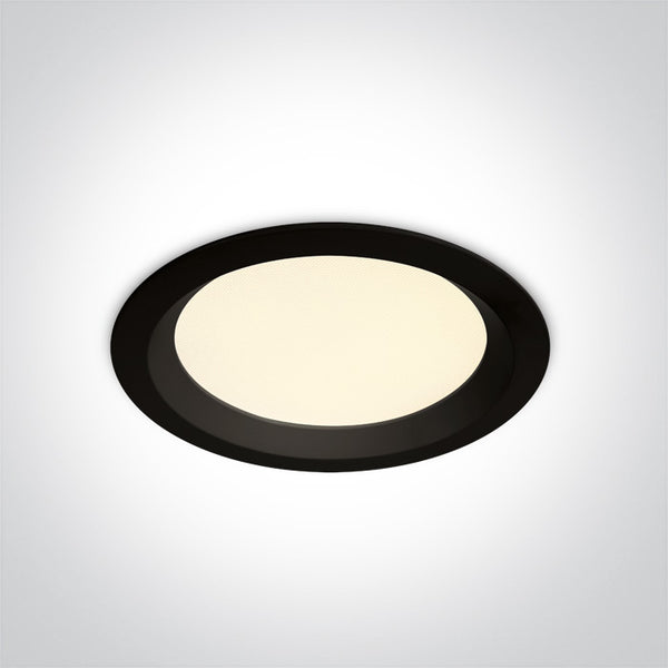 One Light 10120UV/B/V BLACK SMD LED UGR19 20W CCTV IP44 230V