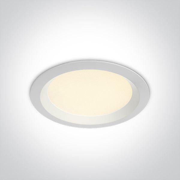 One Light 10120UV/W/V WHITE SMD LED UGR19 20W CCTV IP44 230V
