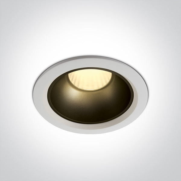 One Light 10120Z/W/W WHITE LED 20W WW IP20 45deg 230V DARK LIGHT
