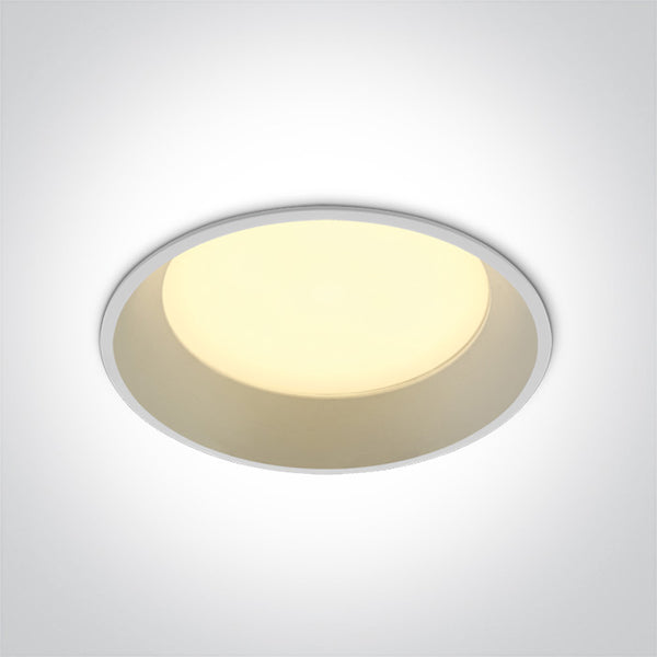 One Light 10122D/W/W WHITE LED 22w WW IP20 230V DARK LIGHT