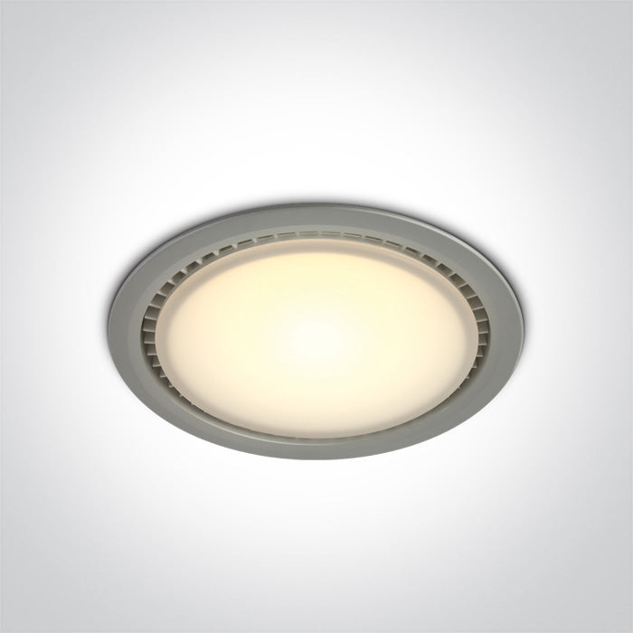 One Light 10128/G/W GREY LED 28w WW 230v