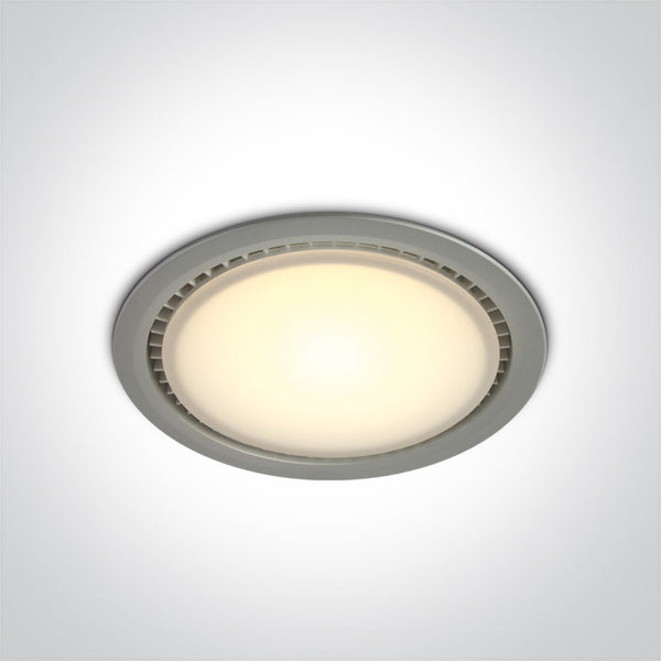 One Light 10128/G/W GREY LED 28w WW 230v