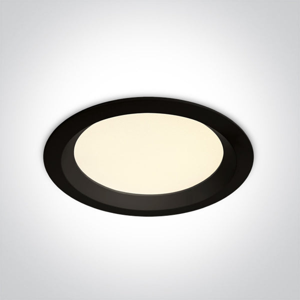 One Light 10130UV/B/V BLACK SMD LED UGR19 30W CCTV IP44 230V
