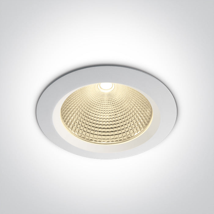 One Light 10160CA/W/W WHITE LED 60W WW IP20 60deg 230V