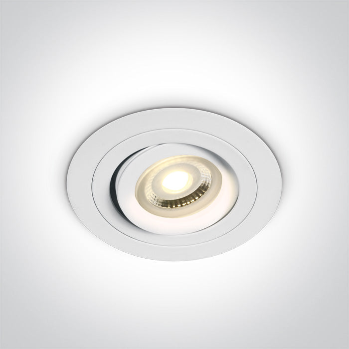 One Light 11105ABG/W WHITE GU10 50w