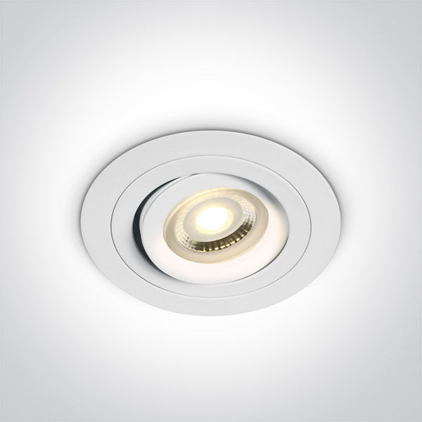 One Light 11105ABG/W WHITE GU10 50w