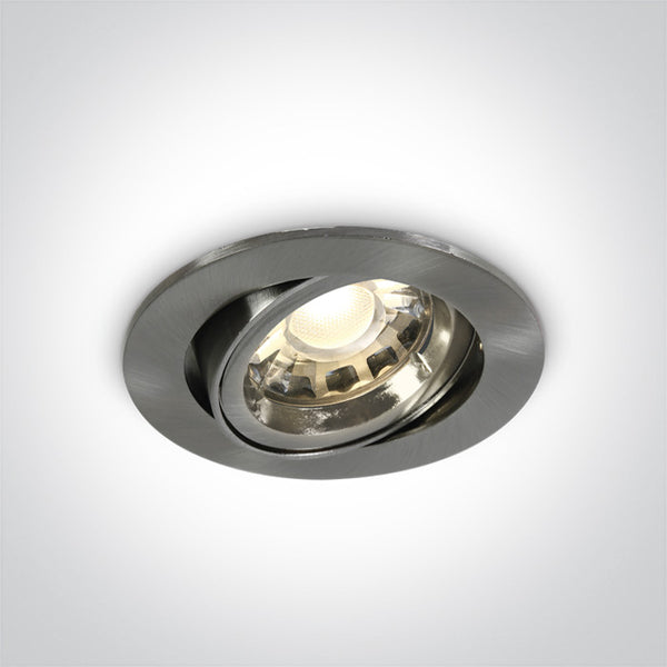 One Light 11105CGU/MC BRUSHED CHROME GU10 50w