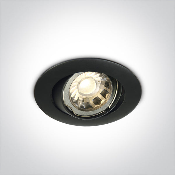 One Light 11105GU/B BLACK GU10 50w