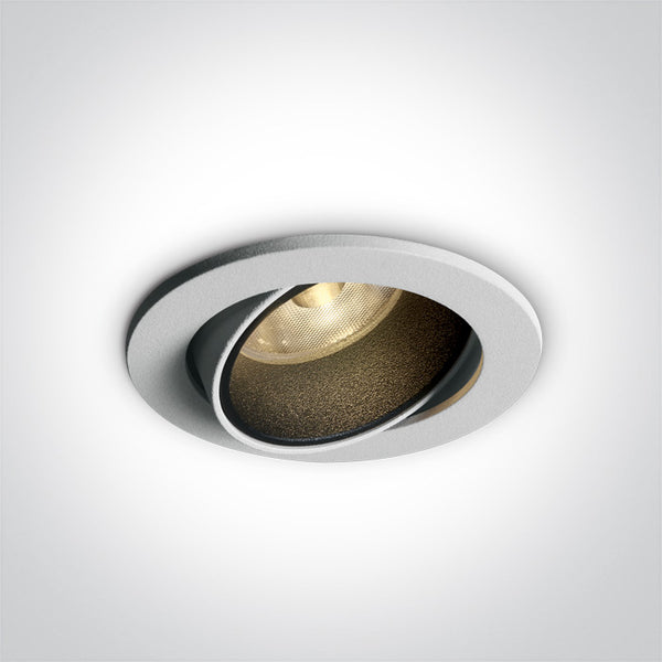 One Light 11107K/W/W WHITE LED 7W WW 35deg 700mA ADJUSTABLE DARK LIGHT