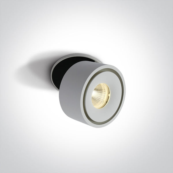 One Light 11108LA/W/W WHITE COB LED 8W WW IP20 230V