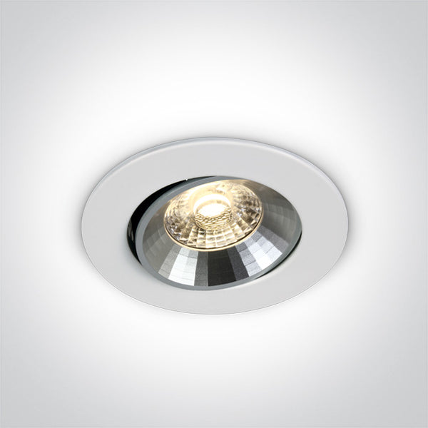 One Light 11109KD/W/W WHITE LED 9,2W WW 38deg DIMMABLE 230V