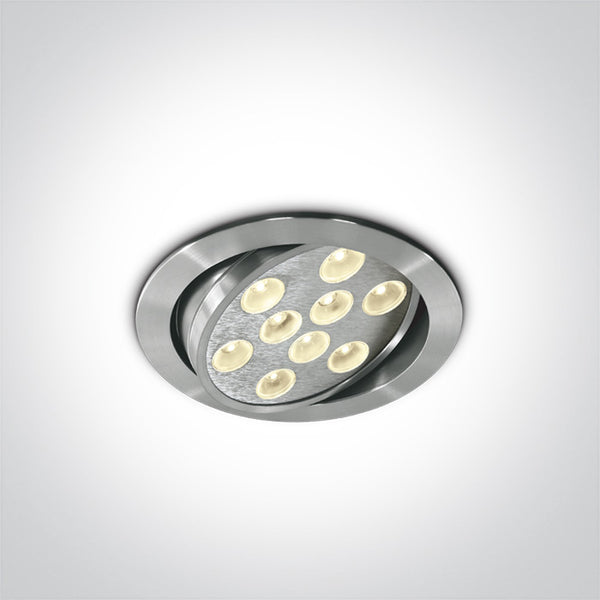One Light 11109L/W/35 ALUMINIUM LED WARM 9x1w 35d