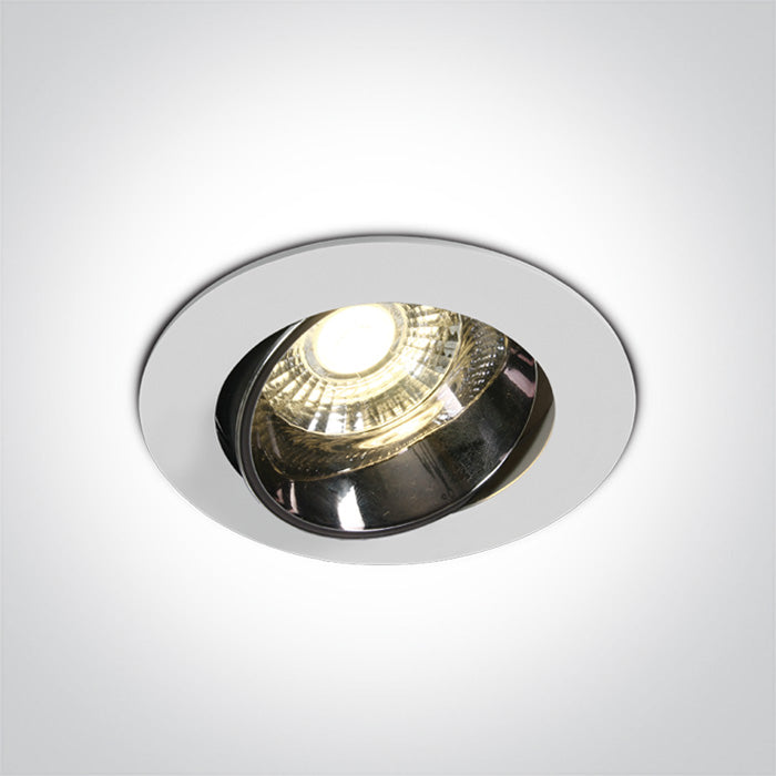One Light 11110E/W/W WHITE LED 10W WW IP20 30deg 230V DARK LIGHT