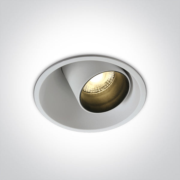 One Light 11111C/W/W WHITE COB 11W WW IP20 38deg 230V ADJUSTABLE DARK LIGHT
