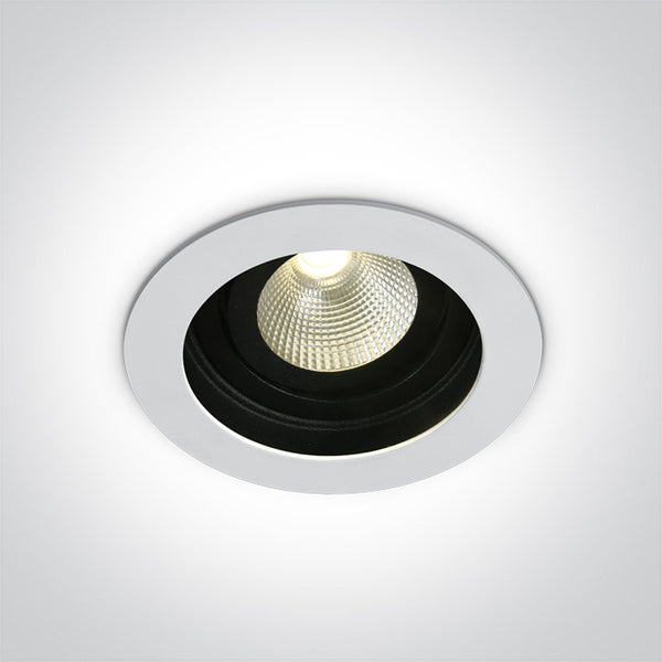 One Light 11112E/W/W WHITE LED 12W WW IP20 700mA 40deg ADJUSTABLE SEMI DARK LIGHT