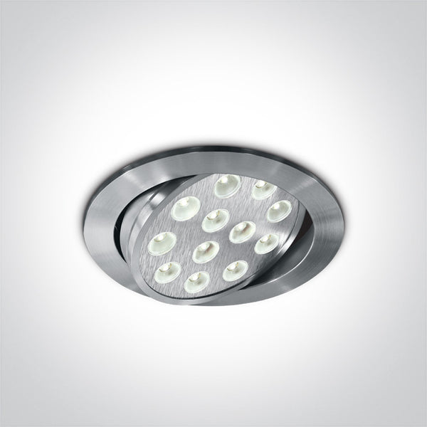 One Light 11112L/D/15 ALUMINIUM LED DAYL 12x1w 15d