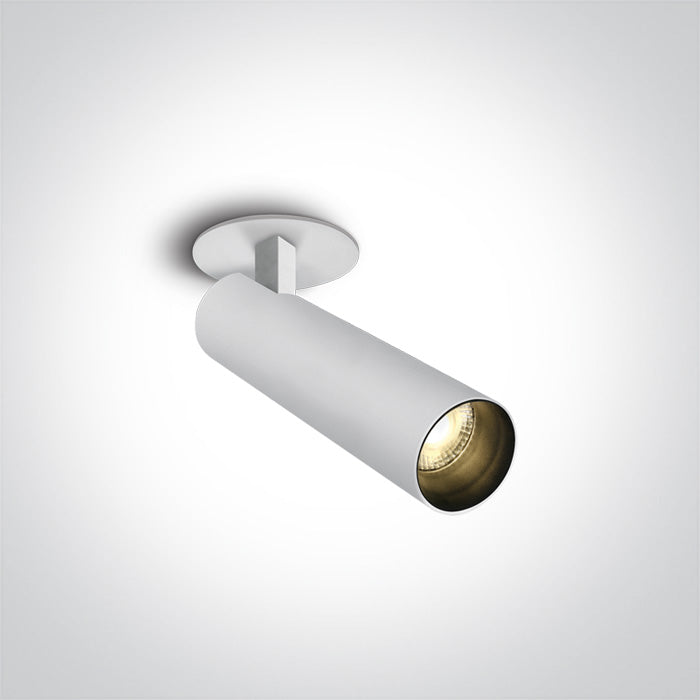 One Light 11112RA/W/W WHITE COB LED 12w WW 36deg IP20 350mA ADJUSTABLE DARK LIGHT