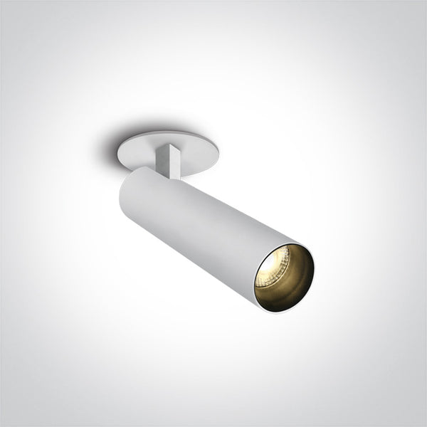 One Light 11112RA/W/W WHITE COB LED 12w WW 36deg IP20 350mA ADJUSTABLE DARK LIGHT
