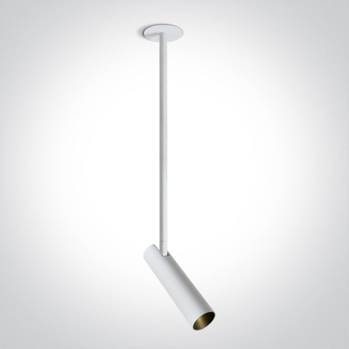 One Light 11112RB/W/W WHITE COB LED 12w WW 36deg IP20 350mA ADJUSTABLE DARK LIGHT