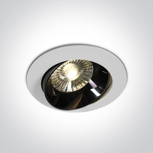 One Light 11120E/W/W WHITE LED 20W WW IP20 30deg 230V DARK LIGHT
