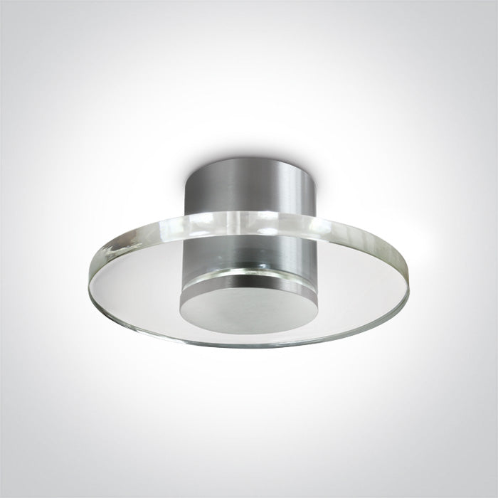 One Light 12101/AL/D ALUMINIUM LED DAYLIGHT 240v