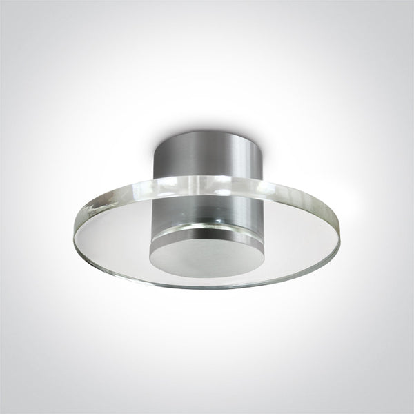 One Light 12101/AL/D ALUMINIUM LED DAYLIGHT 240v