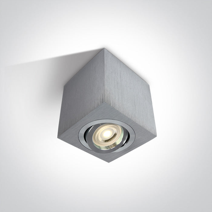One Light 12105AC/AL ALUMINIUM GU10 10w