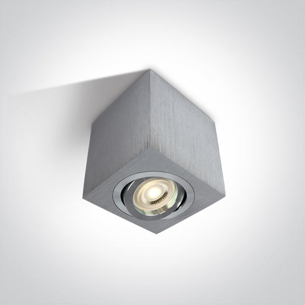 One Light 12105AC/AL ALUMINIUM GU10 10w