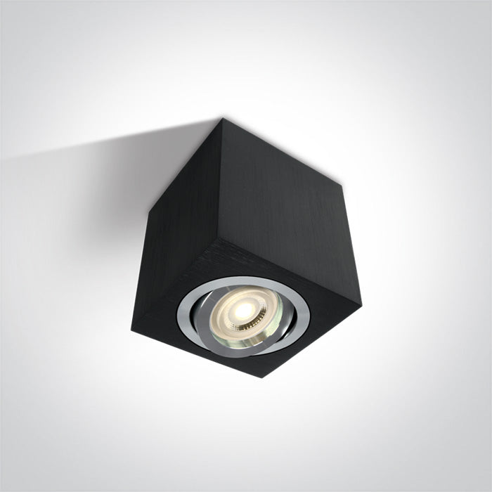 One Light 12105AC/B BLACK GU10 10w