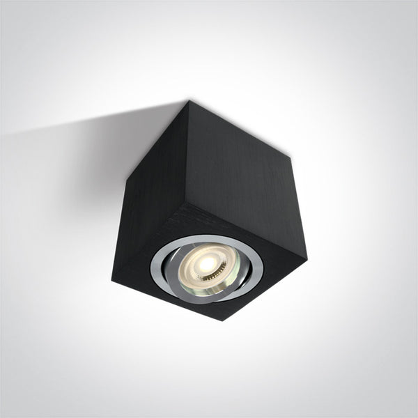 One Light 12105AC/B BLACK GU10 10w