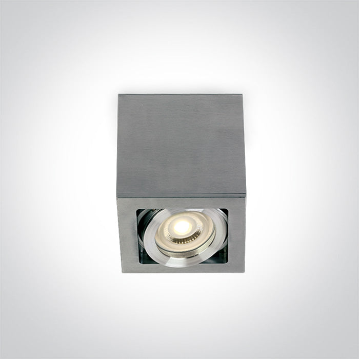 One Light 12105B/AL ALUMINIUM GU10 35w