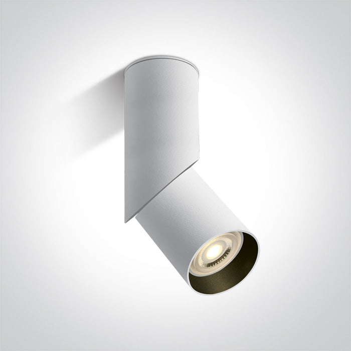 One Light 12105E4/W WHITE GU10 10w DARK LIGHT
