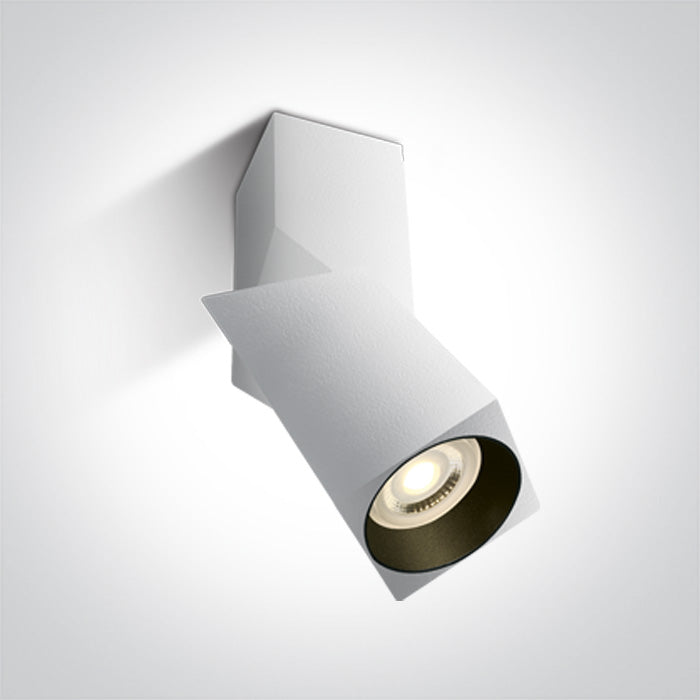 One Light 12105E6/W WHITE GU10 10w DARK LIGHT